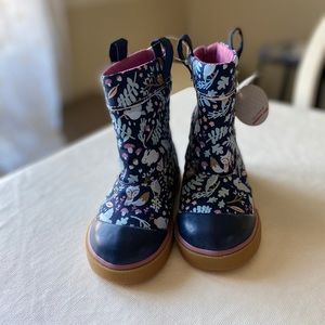 See Kai Run Montlake Waterproof Boot Navy Woodland